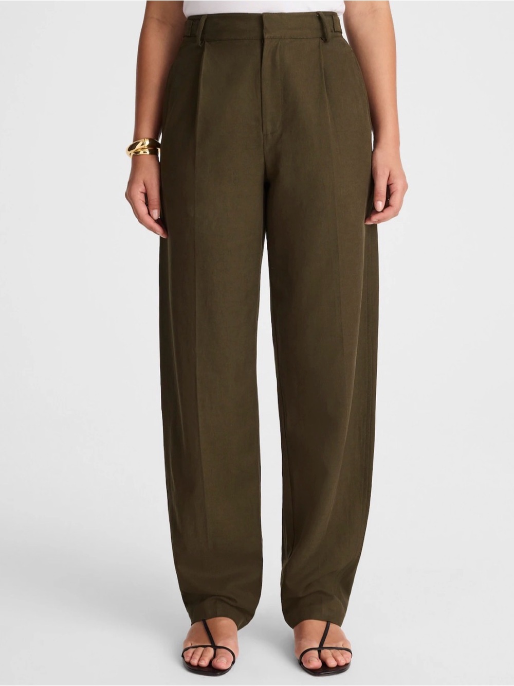 Madewell Barrel Leg Trouser Pant size 0